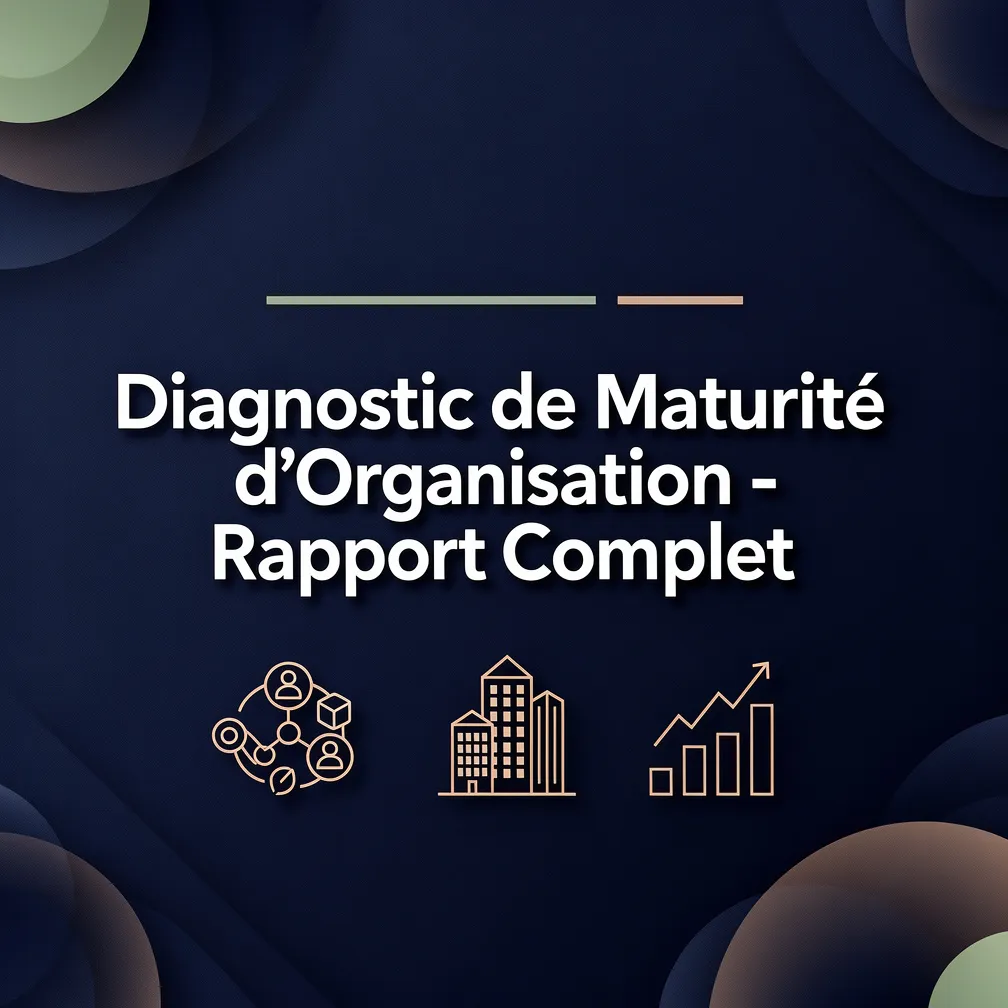 Diagnostic de Maturité d'Organisation - Rapport Complet