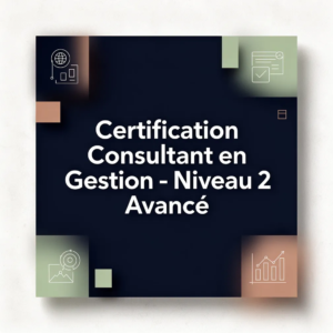 Certification Consultant en Gestion - Niveau 2 Avancé