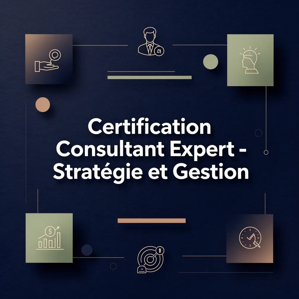 Certification Consultant Expert - Stratégie et Gestion