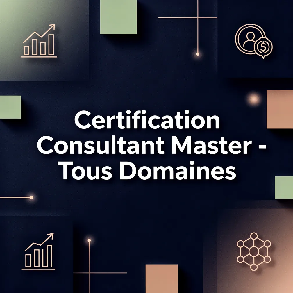 Certification Consultant Master - Tous Domaines